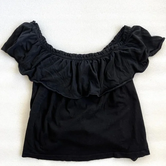 Current Elliott Ruffle Tee - Picture 3 of 5